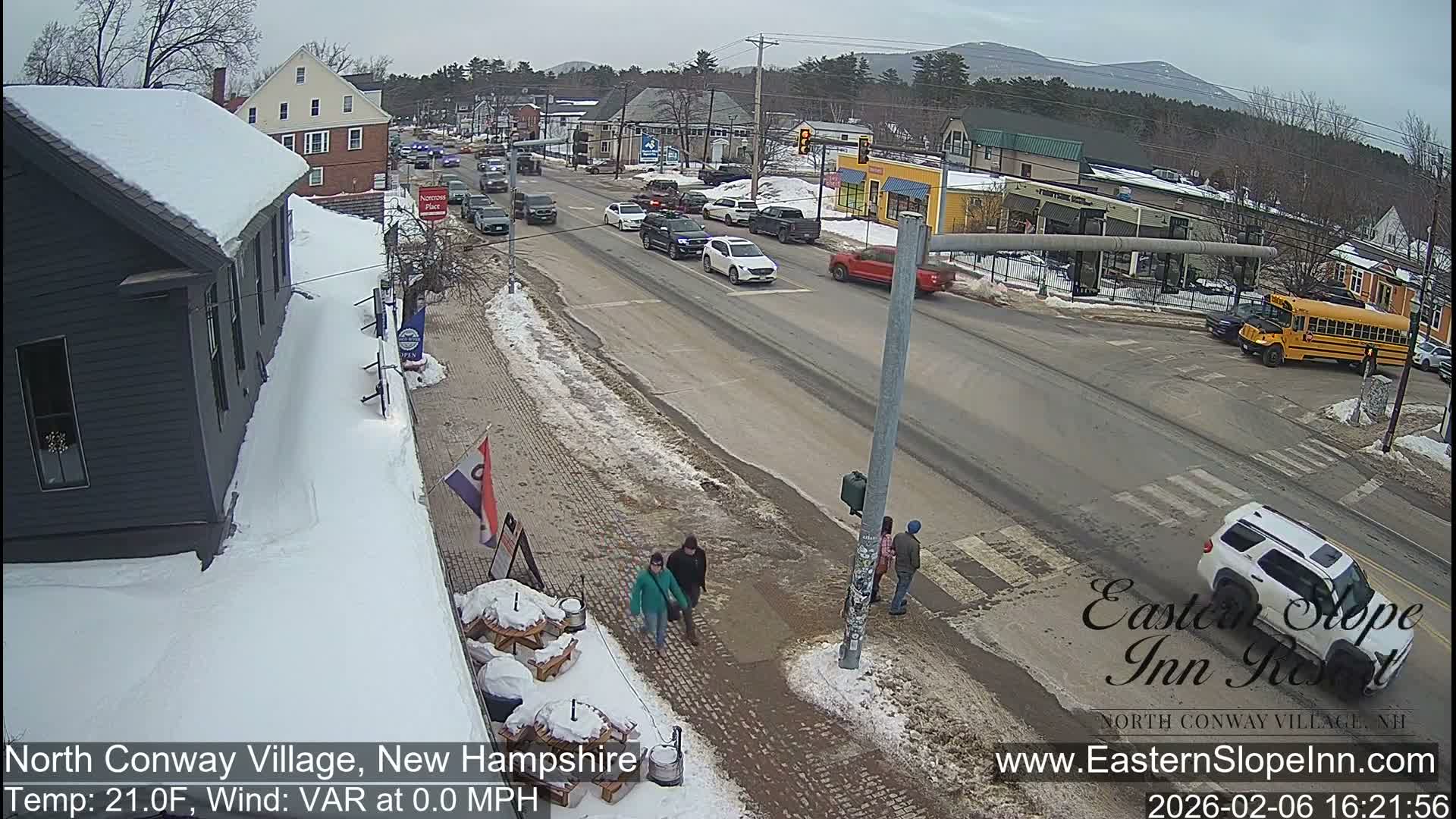 North Conway Village Live Cam - Conway, Carroll, New Hampshire, USA