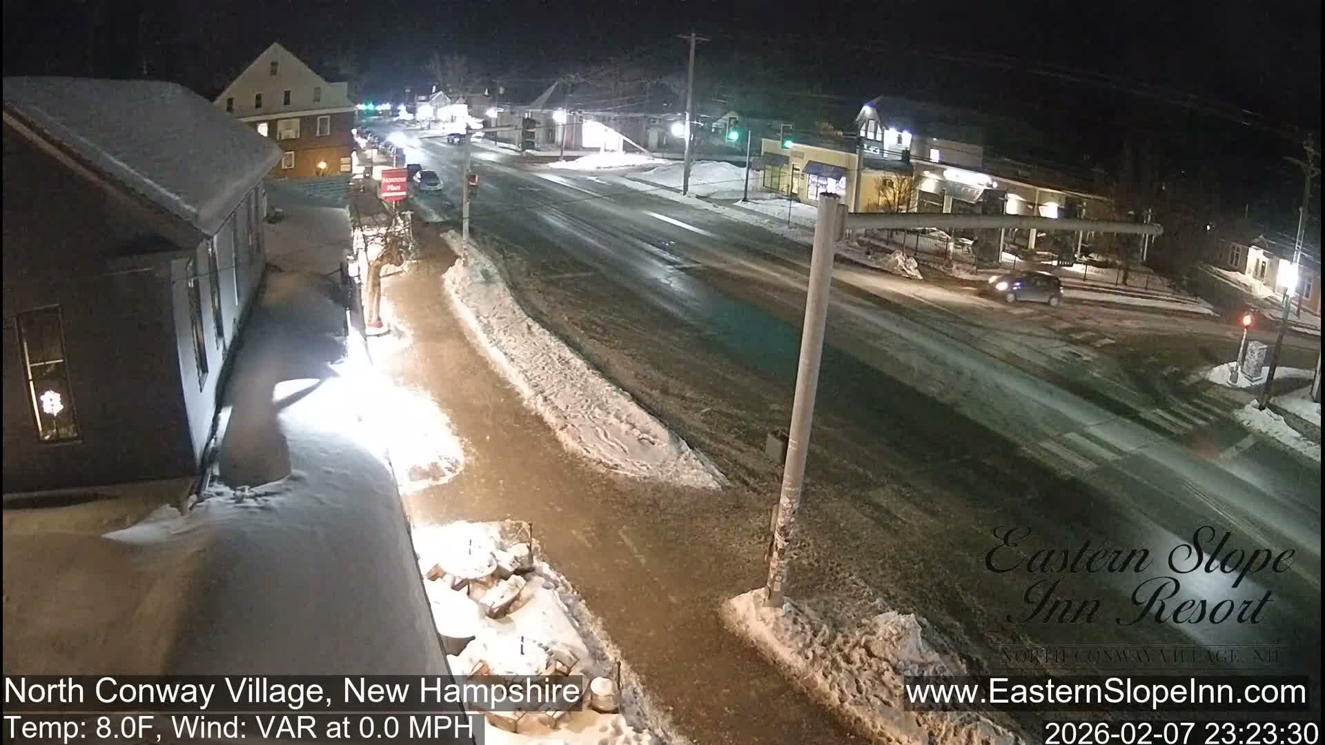 North Conway Village Live Cam - Conway, Carroll, New Hampshire, USA