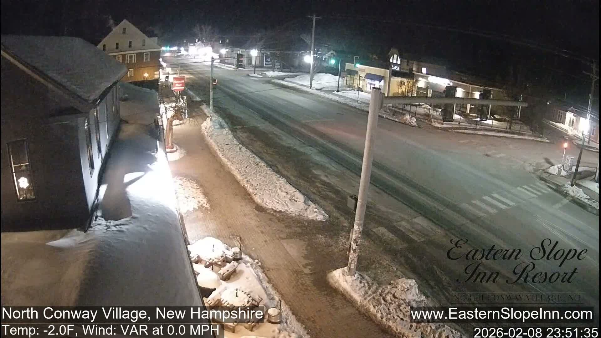 North Conway Village Live Cam - Conway, Carroll, New Hampshire, USA