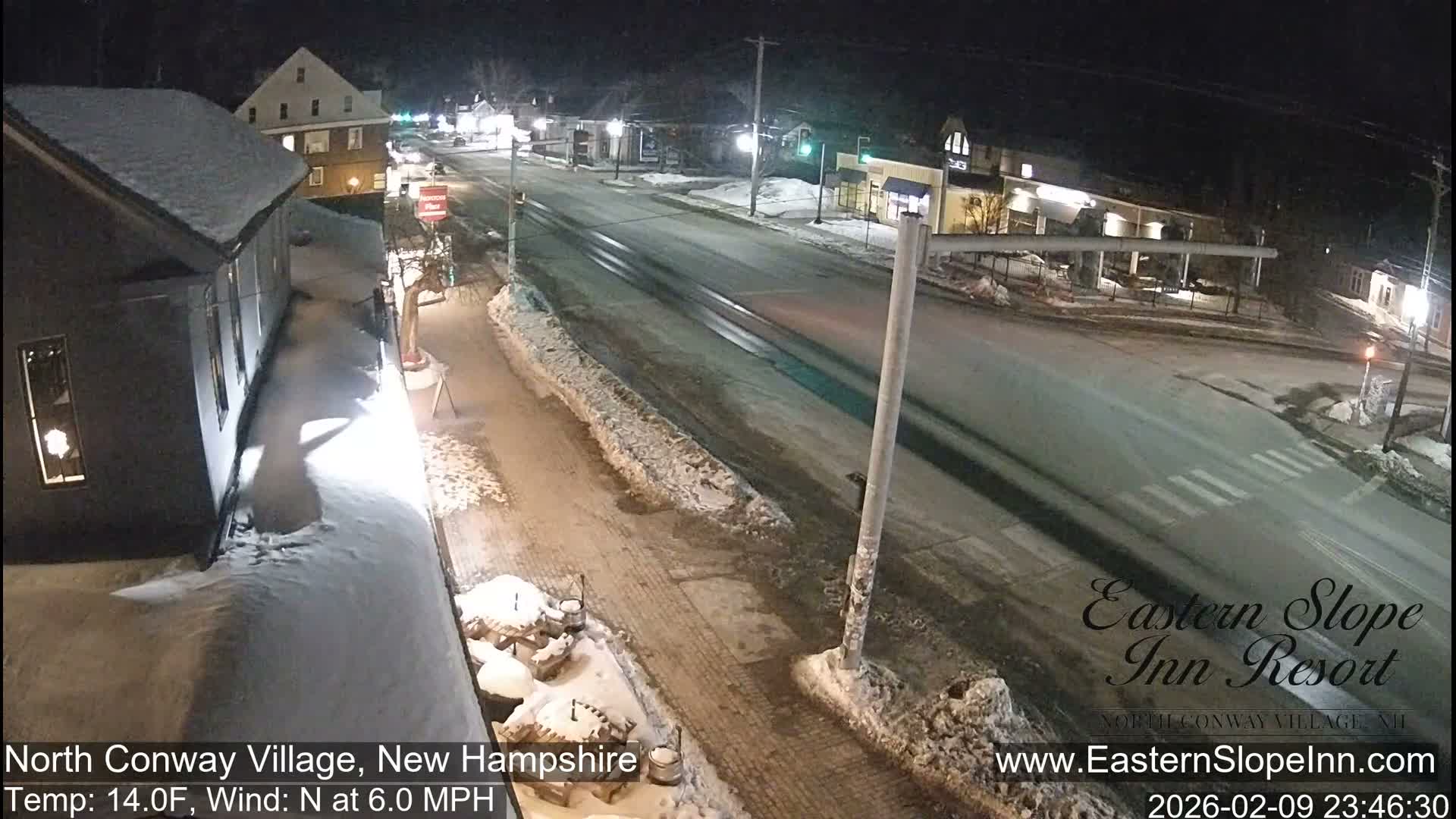 North Conway Village Live Cam - Conway, Carroll, New Hampshire, USA