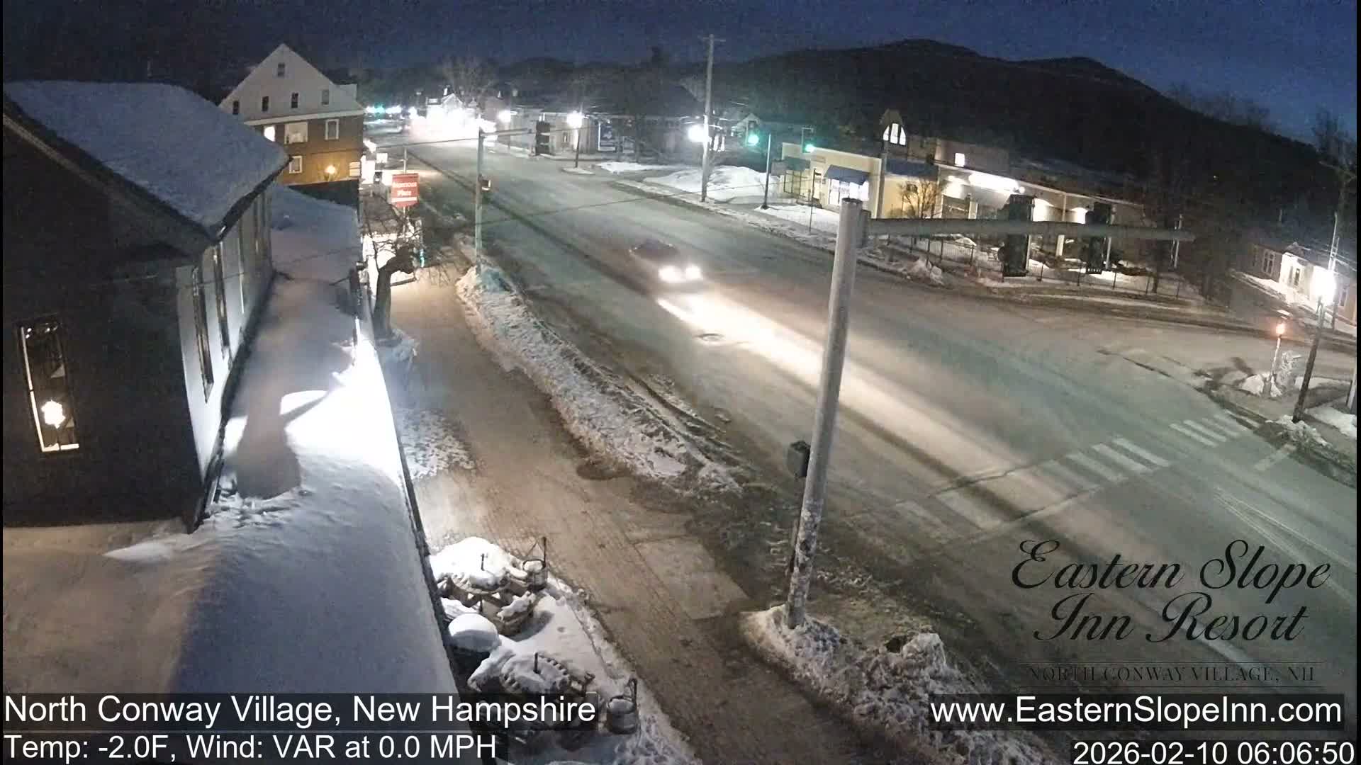 North Conway Village Live Cam - Conway, Carroll, New Hampshire, USA