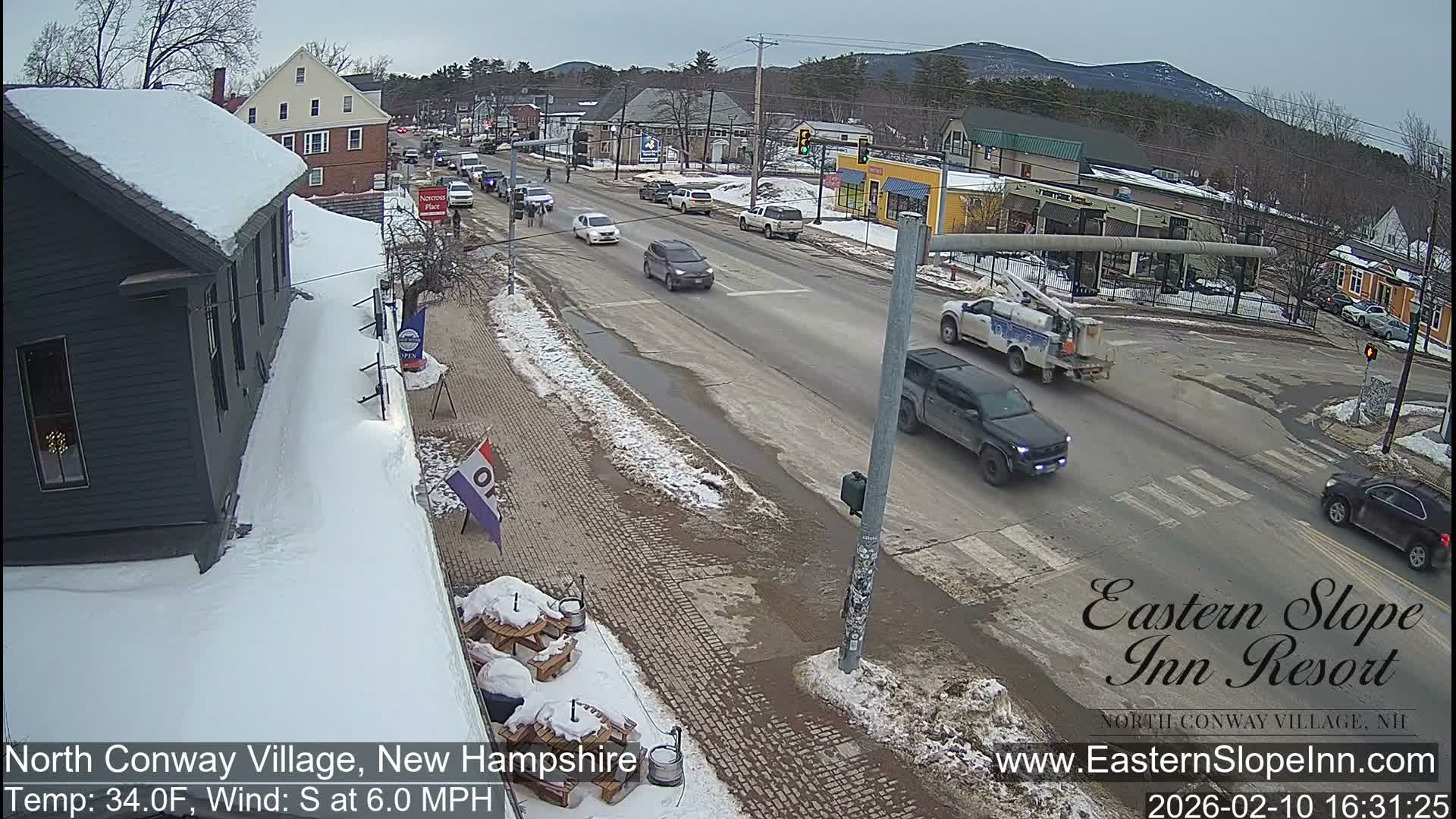 North Conway Village Live Cam - Conway, Carroll, New Hampshire, USA