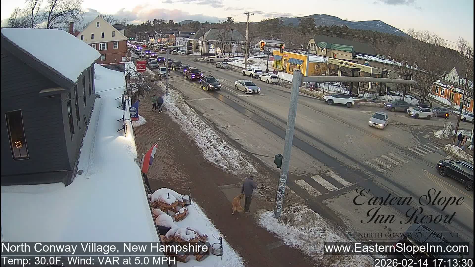 North Conway Village Live Cam - Conway, Carroll, New Hampshire, USA