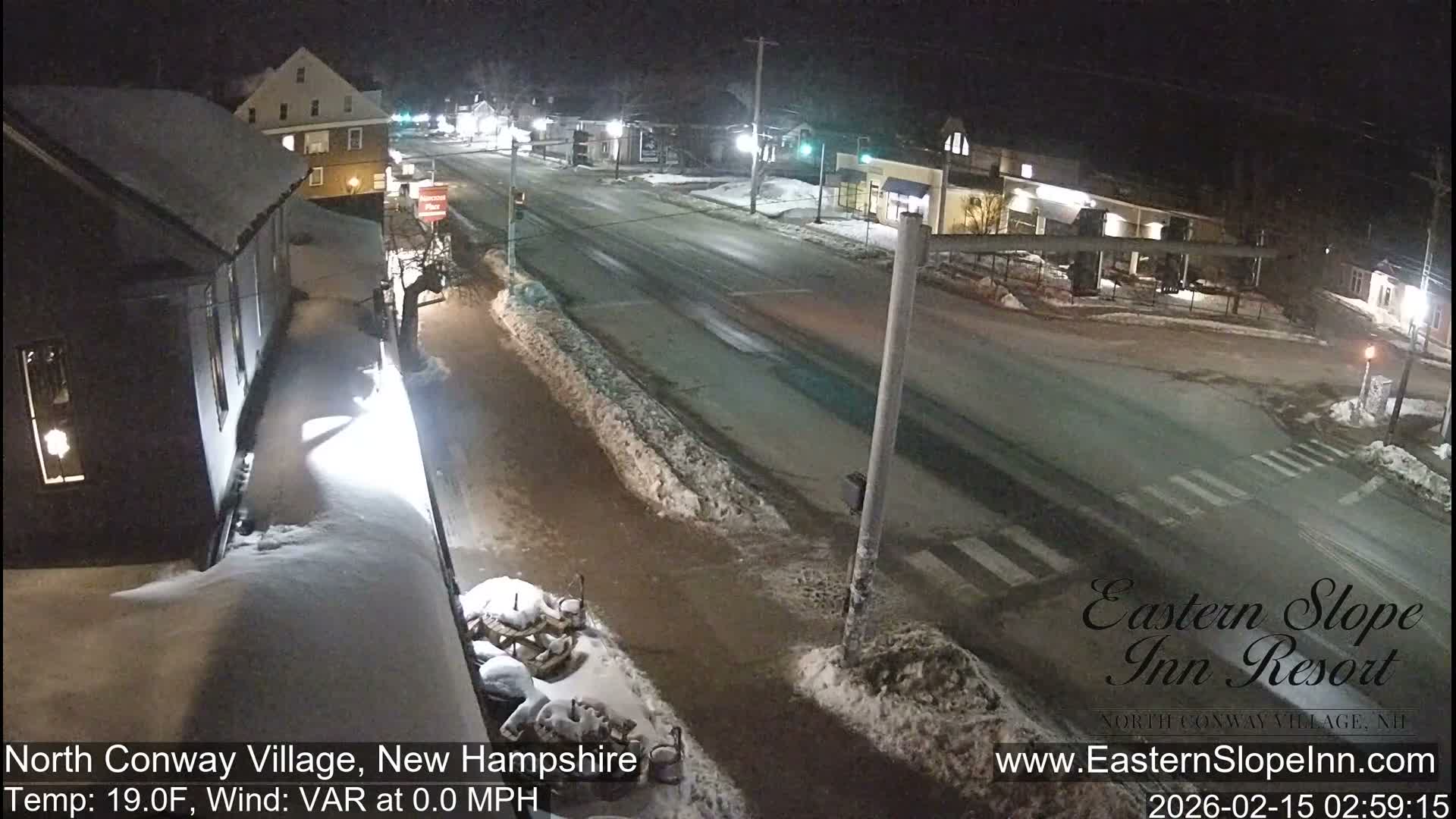 North Conway Village Live Cam - Conway, Carroll, New Hampshire, USA