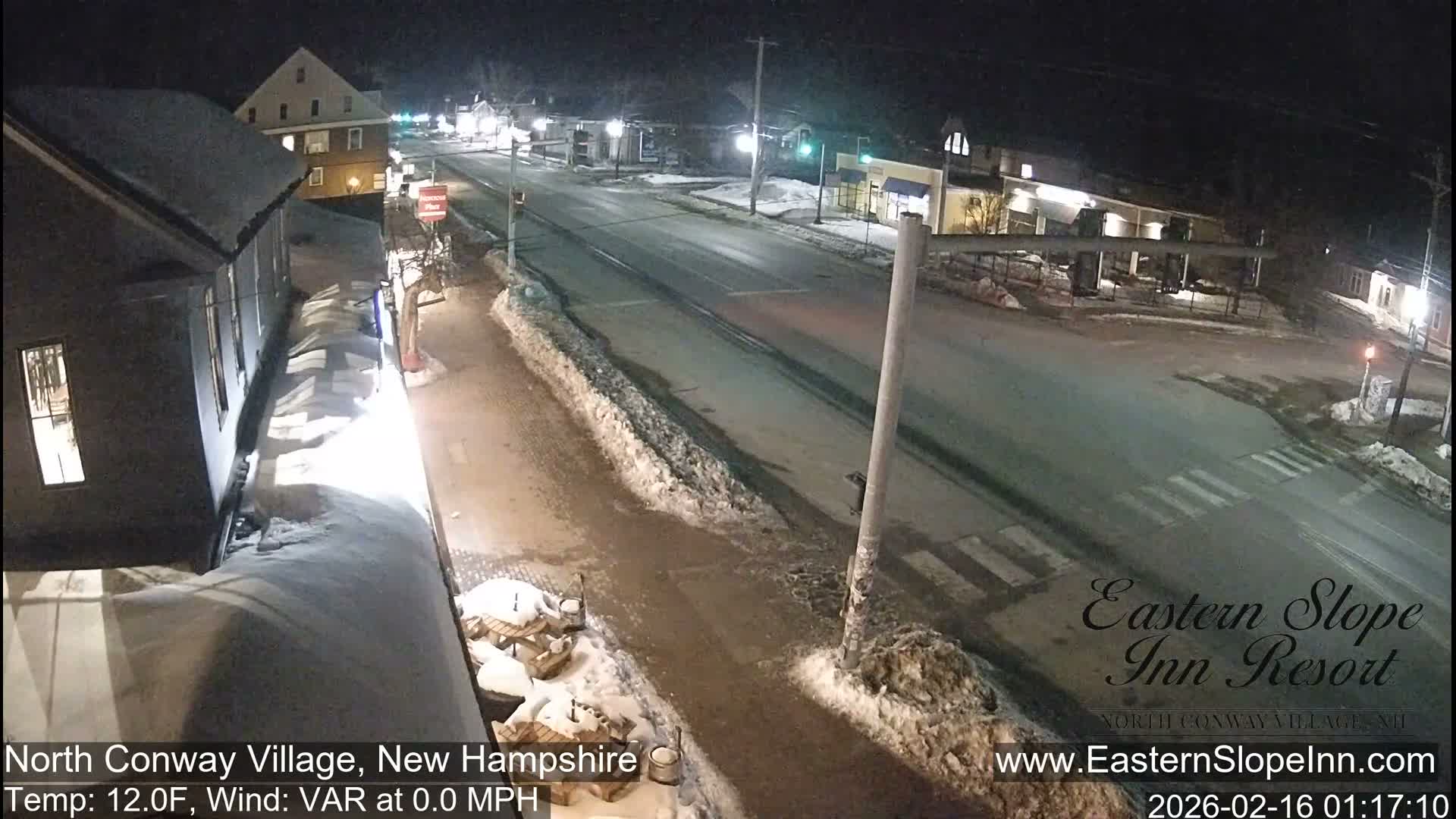 North Conway Village Live Cam - Conway, Carroll, New Hampshire, USA