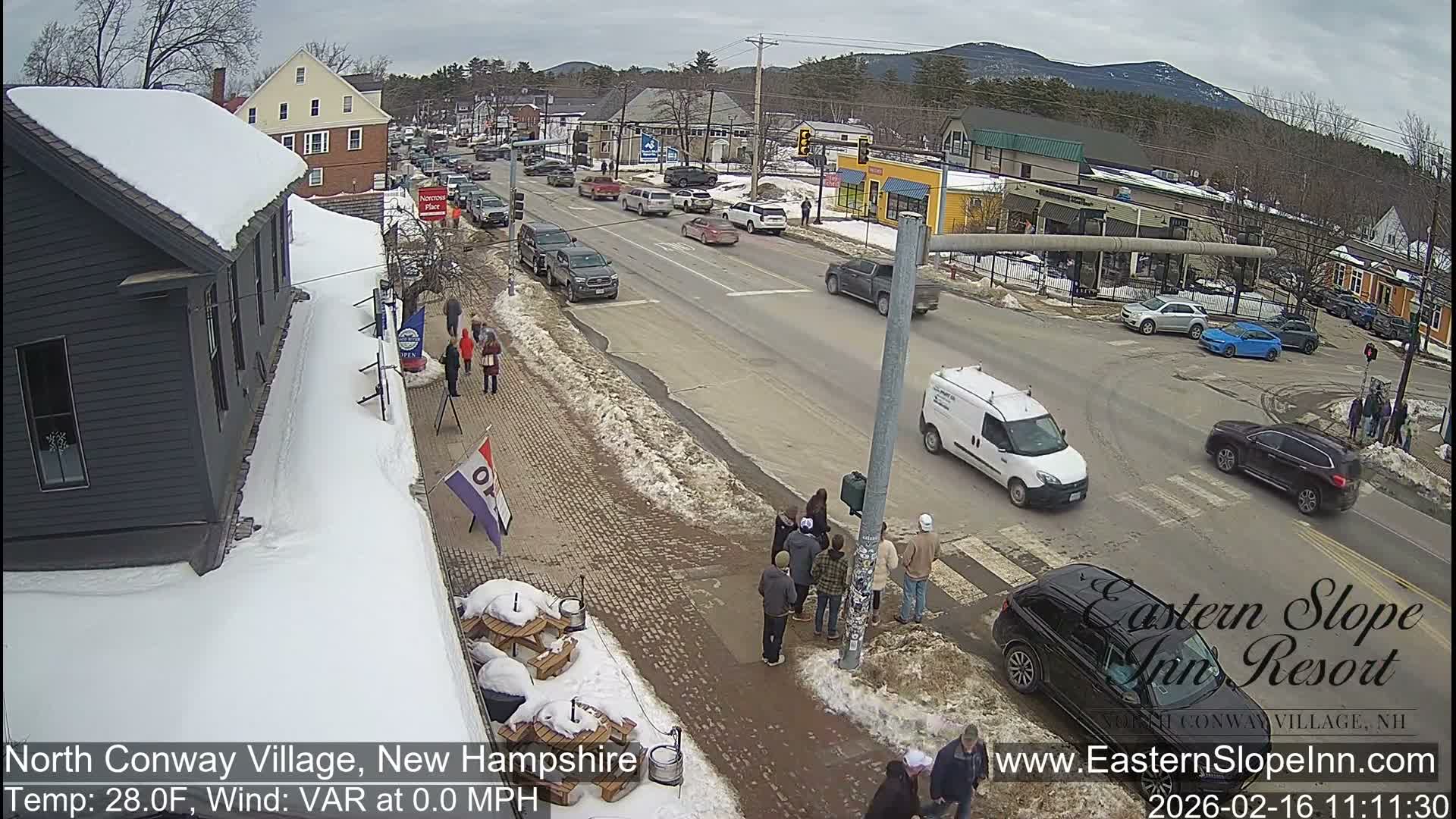 North Conway Village Live Cam - Conway, Carroll, New Hampshire, USA
