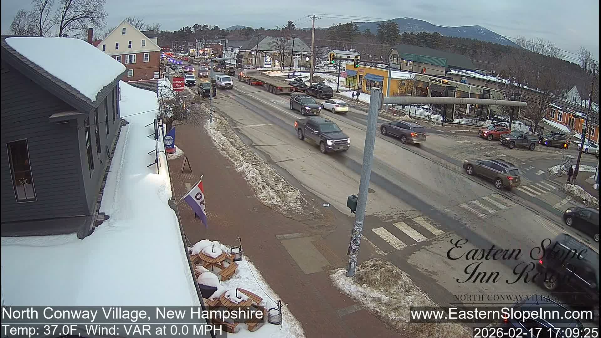 North Conway Village Live Cam - Conway, Carroll, New Hampshire, USA