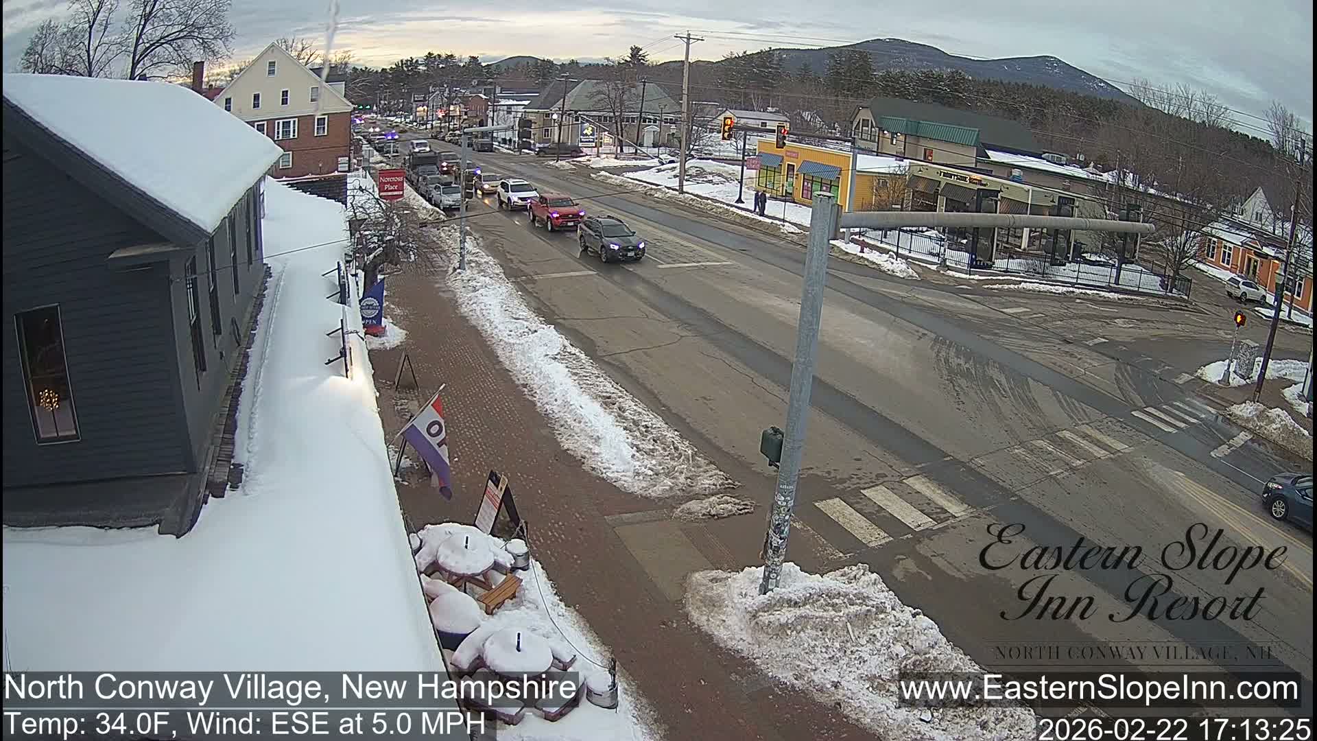 North Conway Village Live Cam - Conway, Carroll, New Hampshire, USA
