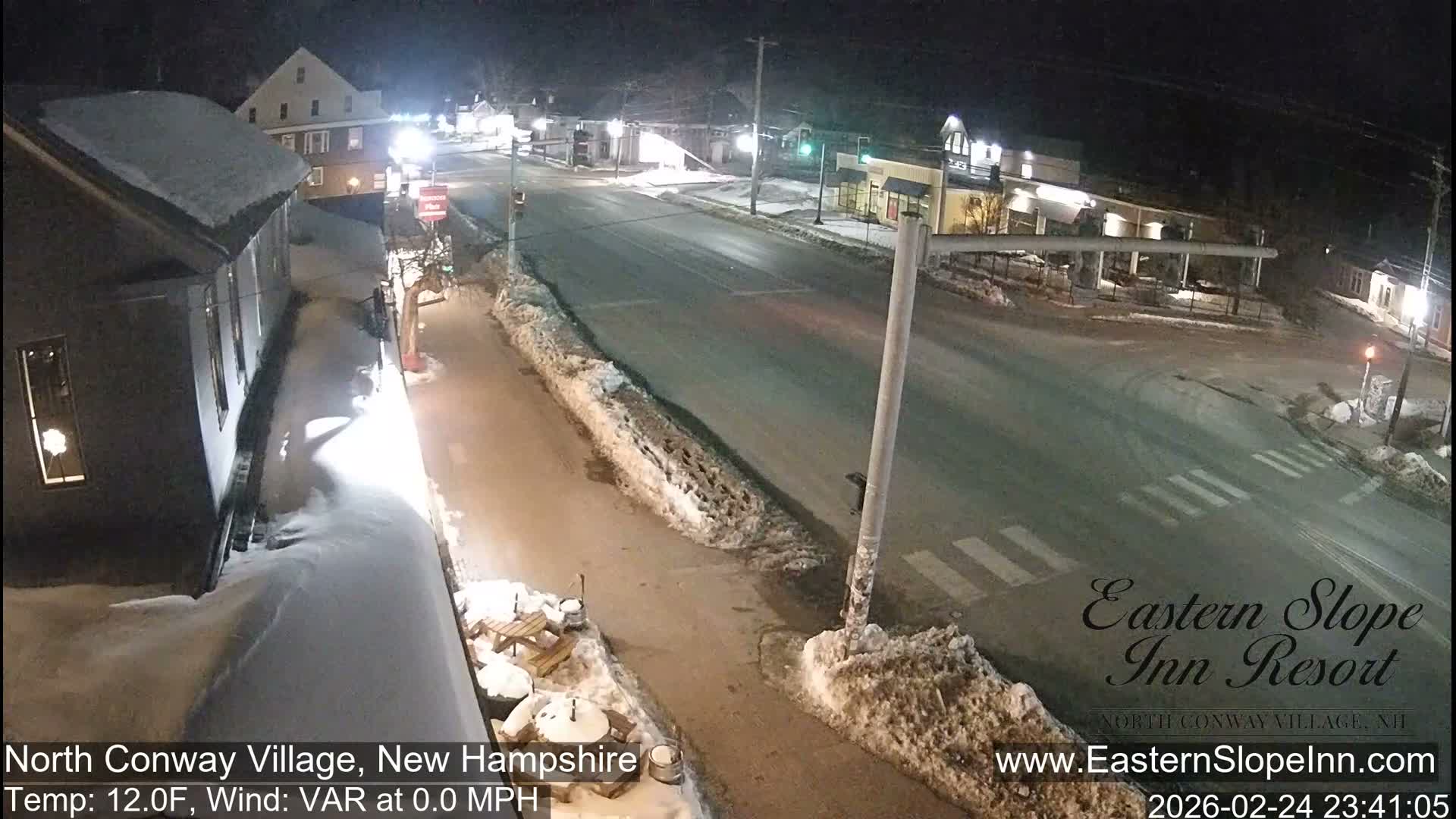 North Conway Village Live Cam - Conway, Carroll, New Hampshire, USA