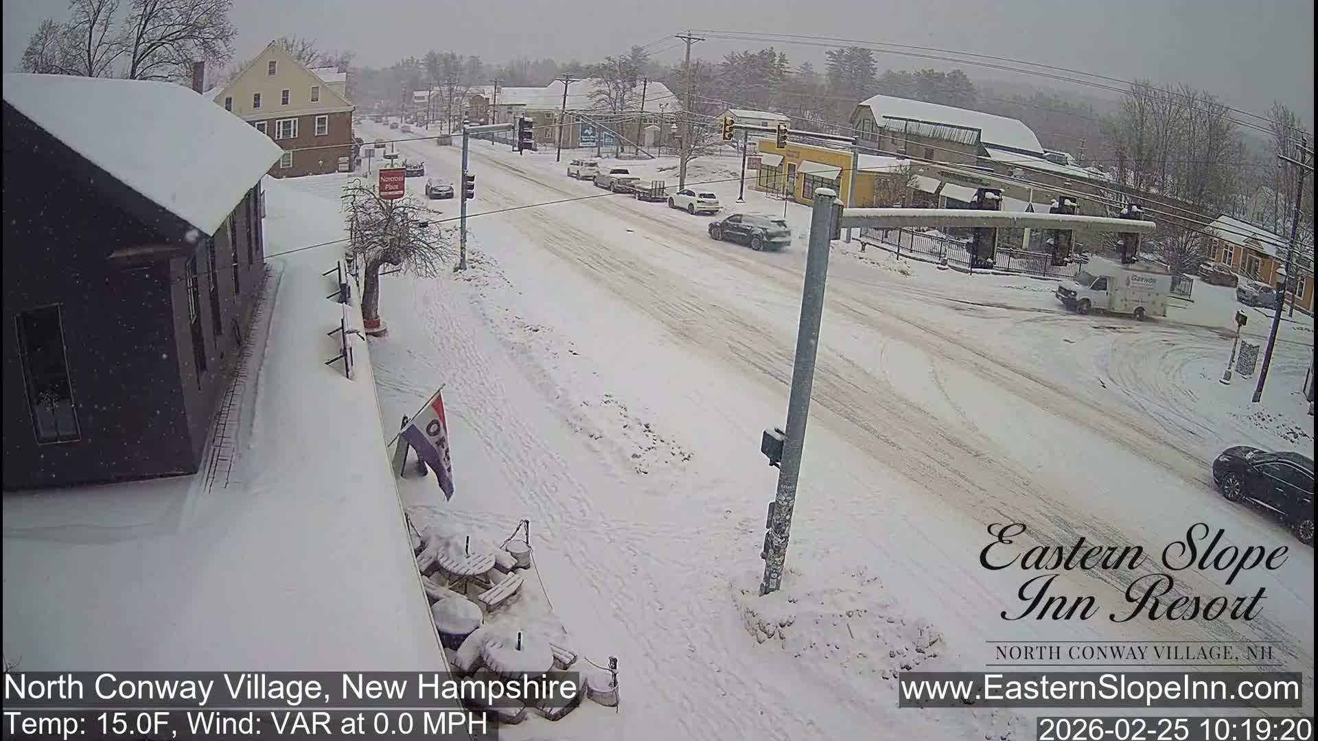 North Conway Village Live Cam - Conway, Carroll, New Hampshire, USA