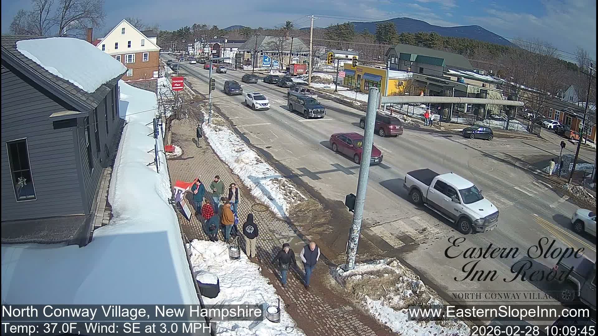 North Conway Village Live Cam - Conway, Carroll, New Hampshire, USA