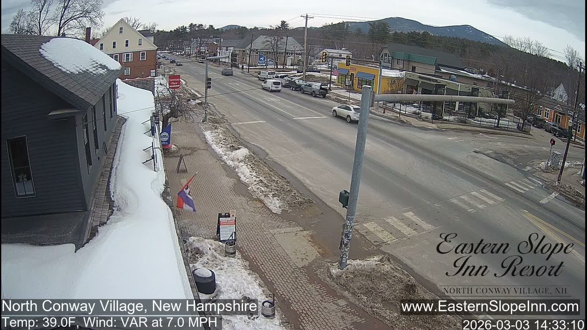 North Conway Village Live Cam - Conway, Carroll, New Hampshire, USA