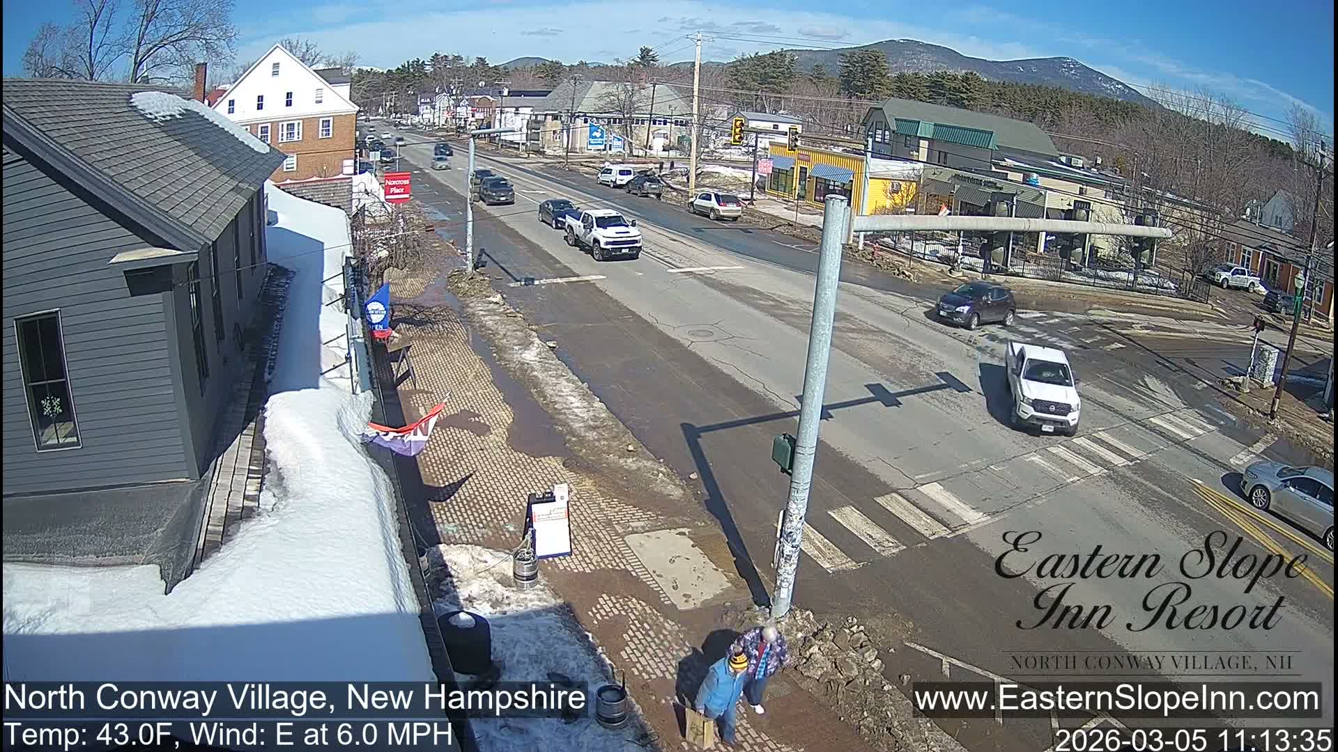 North Conway Village Live Cam - Conway, Carroll, New Hampshire, USA