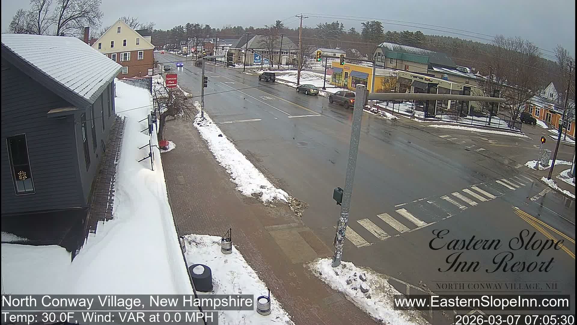 North Conway Village Live Cam - Conway, Carroll, New Hampshire, USA