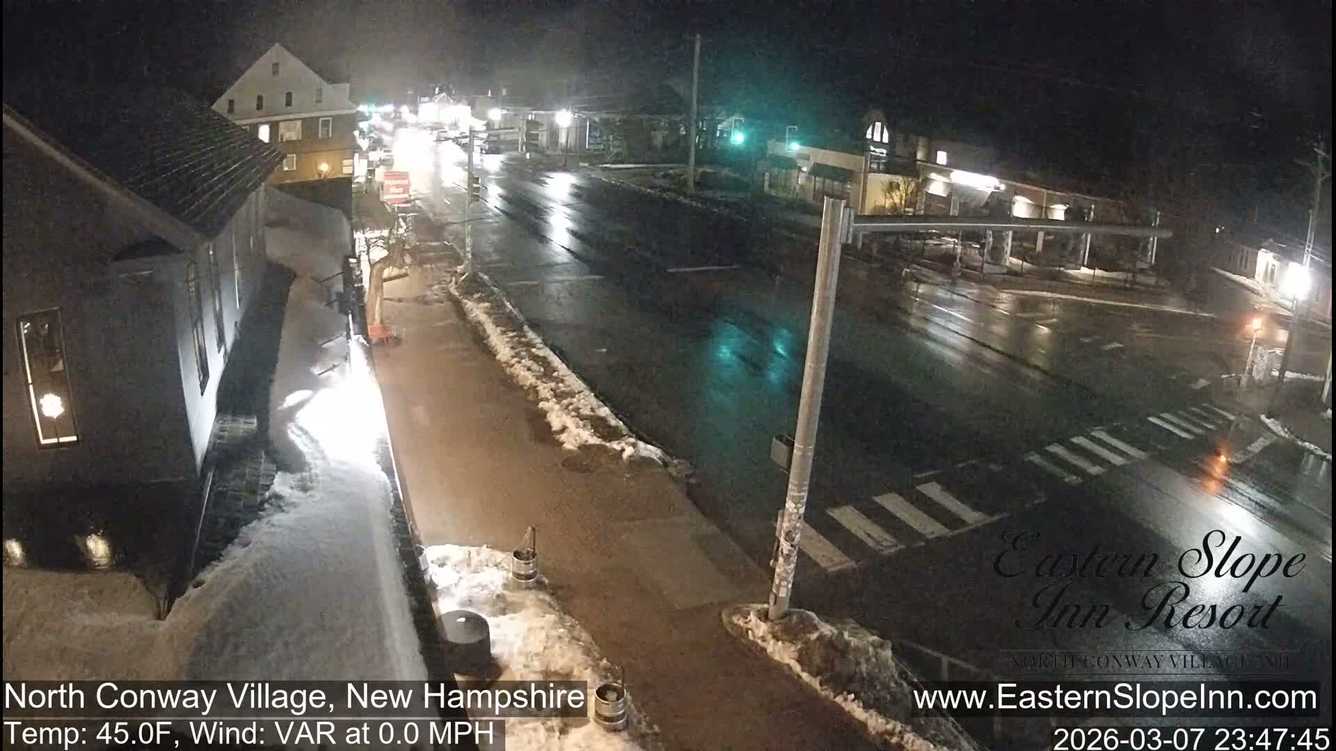 North Conway Village Live Cam - Conway, Carroll, New Hampshire, USA