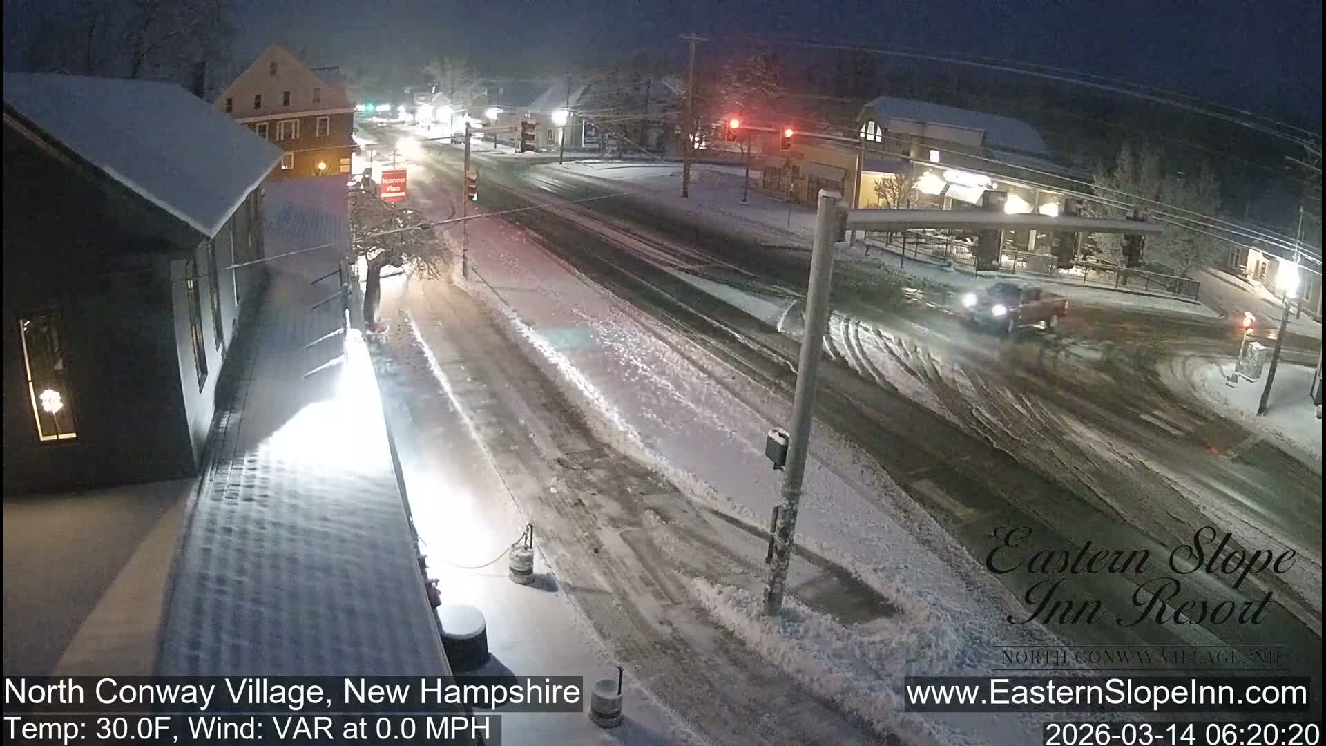 North Conway Village Live Cam - Conway, Carroll, New Hampshire, USA