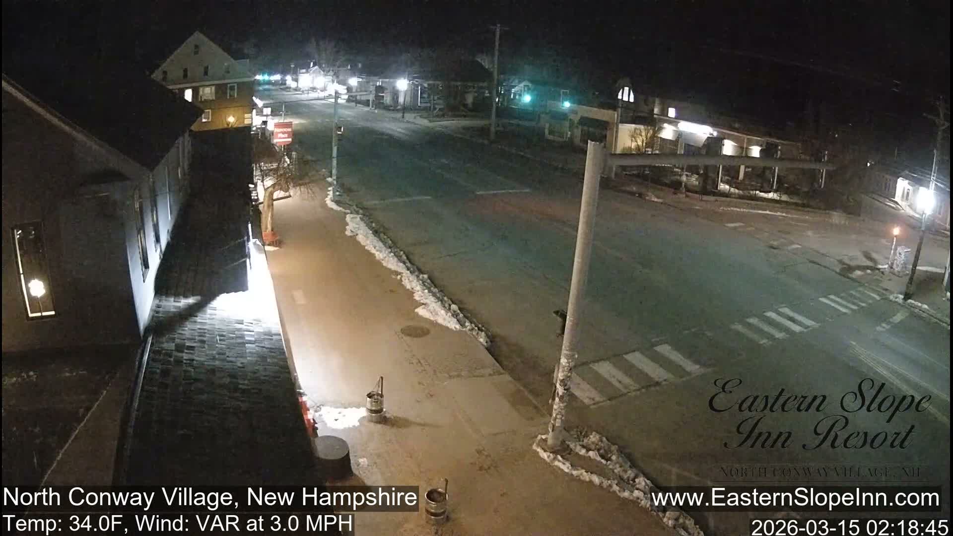 North Conway Village Live Cam - Conway, Carroll, New Hampshire, USA