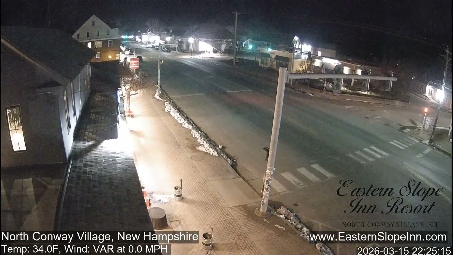 North Conway Village Live Cam - Conway, Carroll, New Hampshire, USA