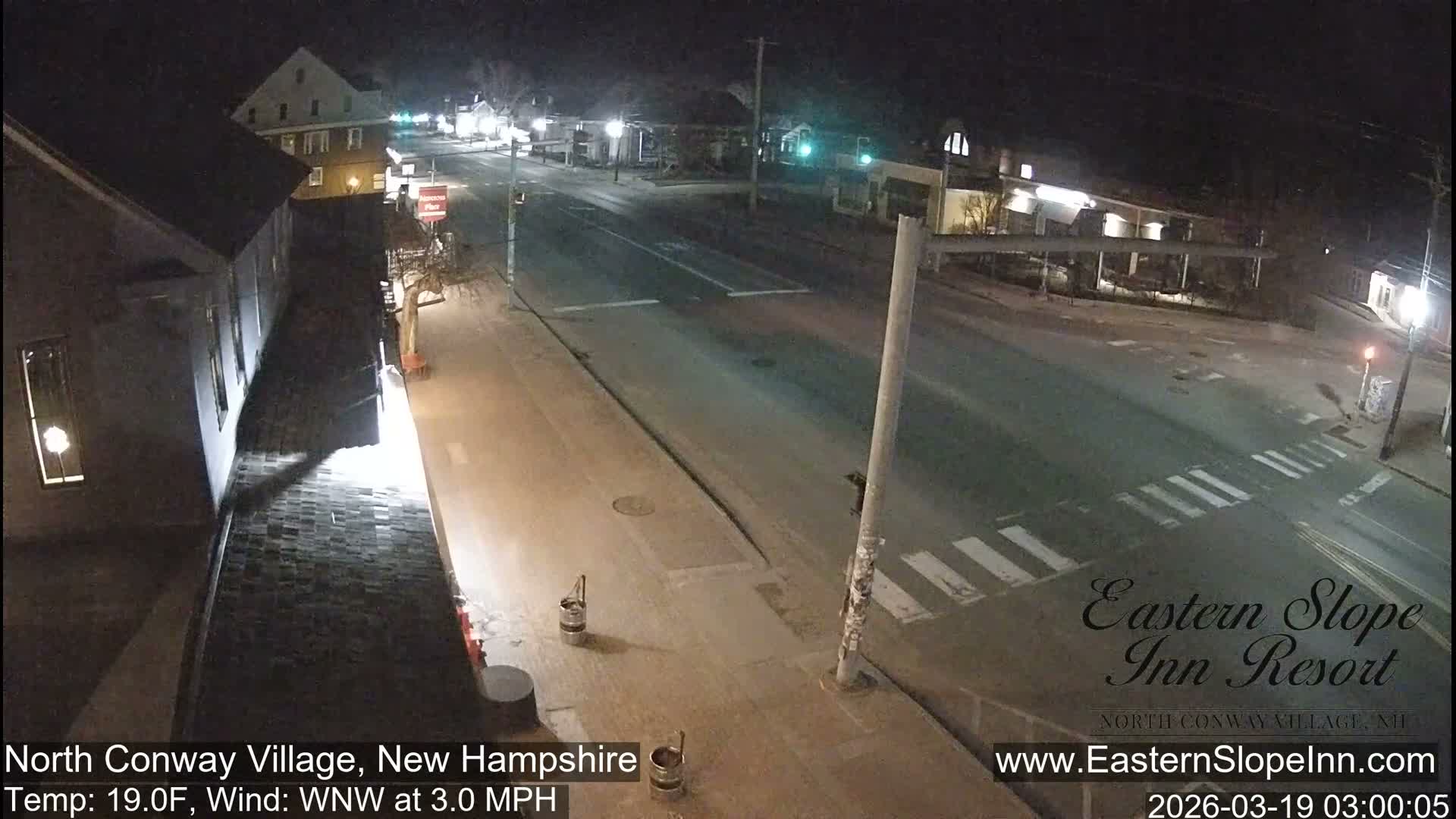North Conway Village Live Cam - Conway, Carroll, New Hampshire, USA