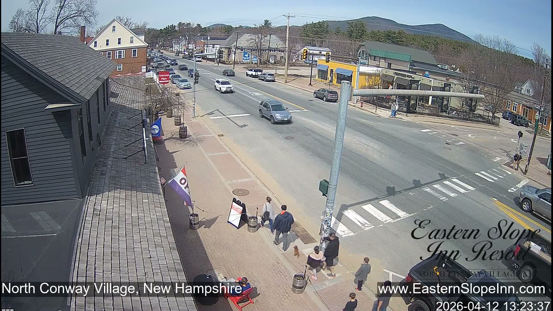 North Conway Village Live Cam - Conway, Carroll, New Hampshire, USA