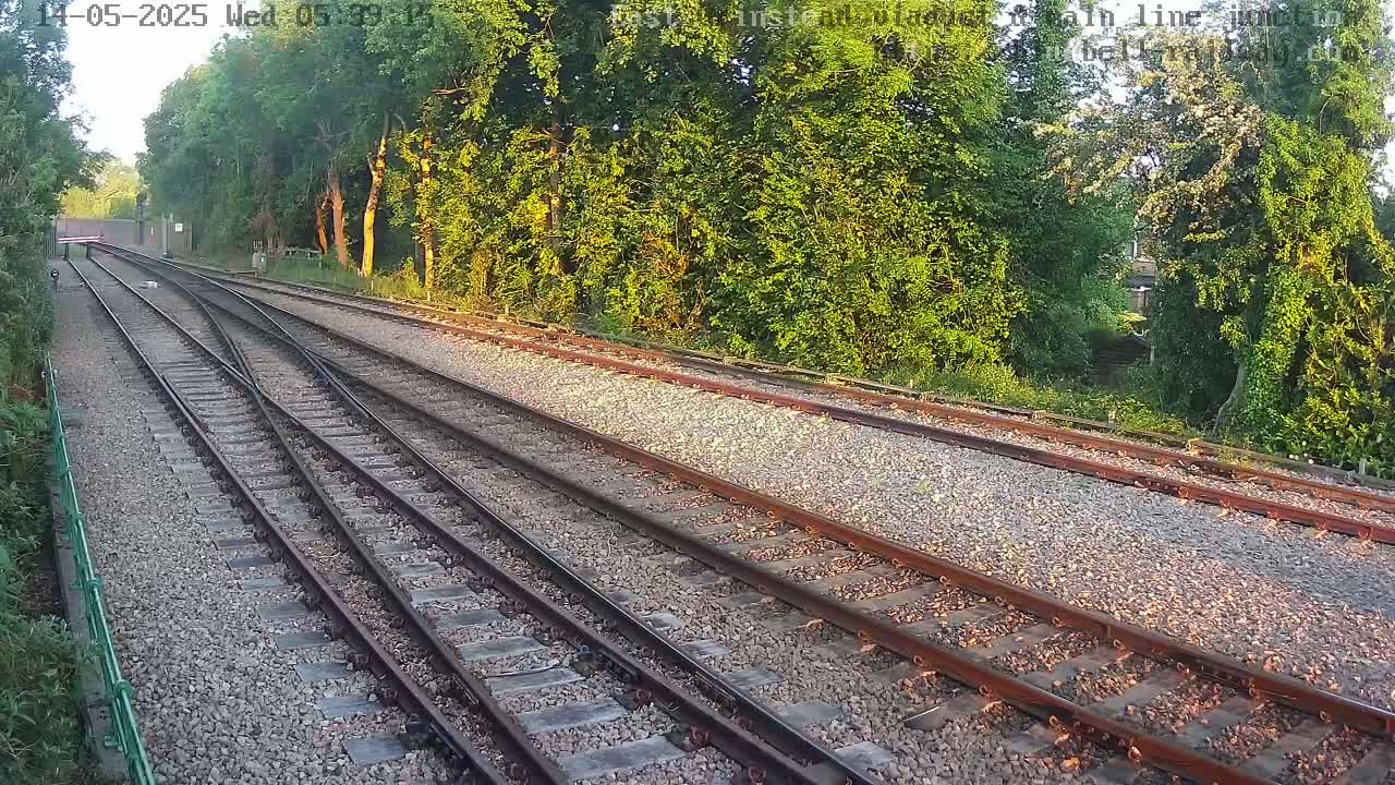 East Grinstead Station , Bluebell Railway,  Main Line Junction Viaduct North Live Cam - Mid Sussex, East Sussex, South East, England, United Kingdom