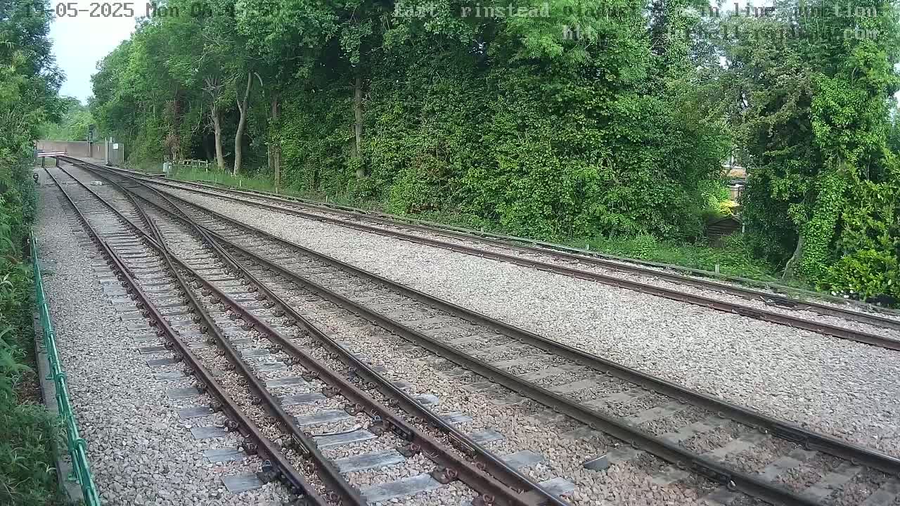 East Grinstead Station , Bluebell Railway,  Main Line Junction Viaduct North Live Cam - Mid Sussex, East Sussex, South East, England, United Kingdom
