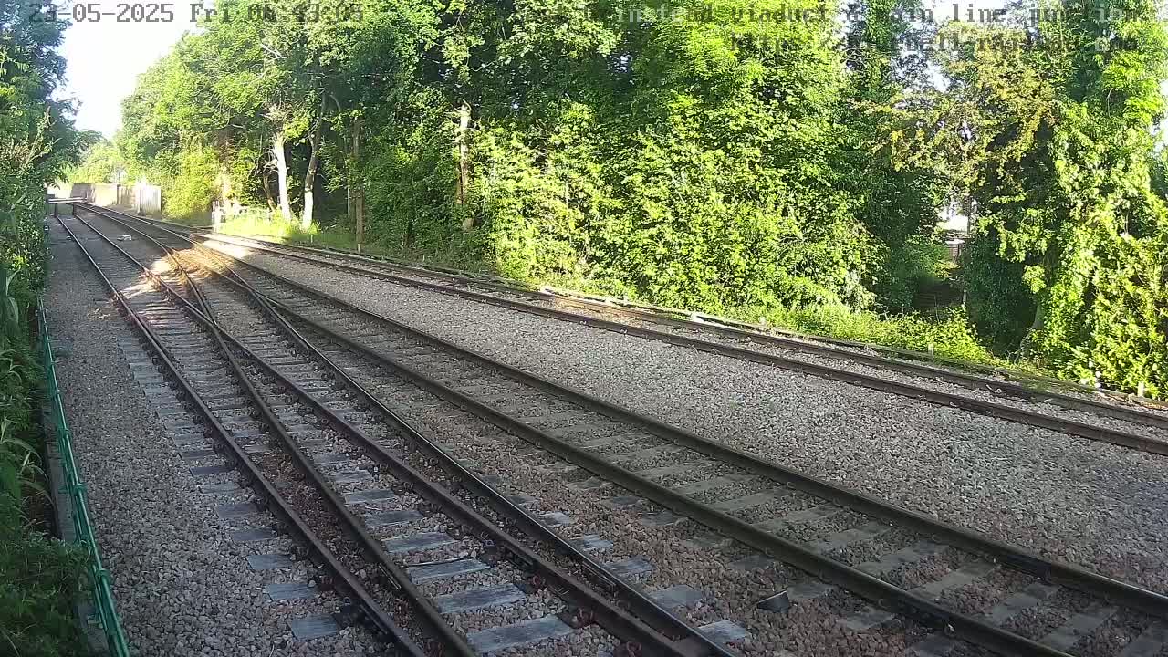 East Grinstead Station , Bluebell Railway,  Main Line Junction Viaduct North Live Cam - Mid Sussex, East Sussex, South East, England, United Kingdom