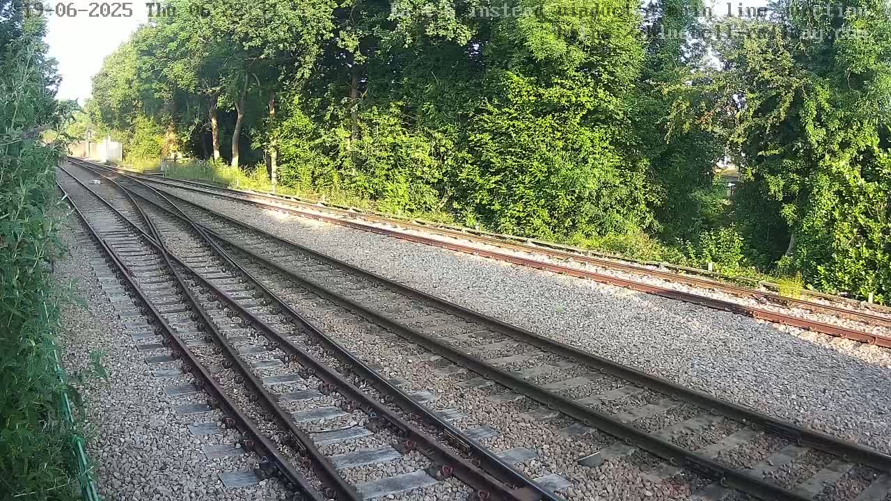 East Grinstead Station , Bluebell Railway,  Main Line Junction Viaduct North Live Cam - Mid Sussex, East Sussex, South East, England, United Kingdom
