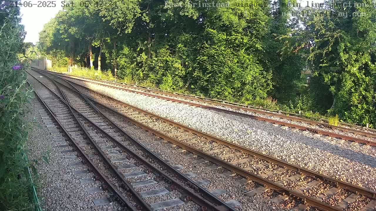 East Grinstead Station , Bluebell Railway,  Main Line Junction Viaduct North Live Cam - Mid Sussex, East Sussex, South East, England, United Kingdom