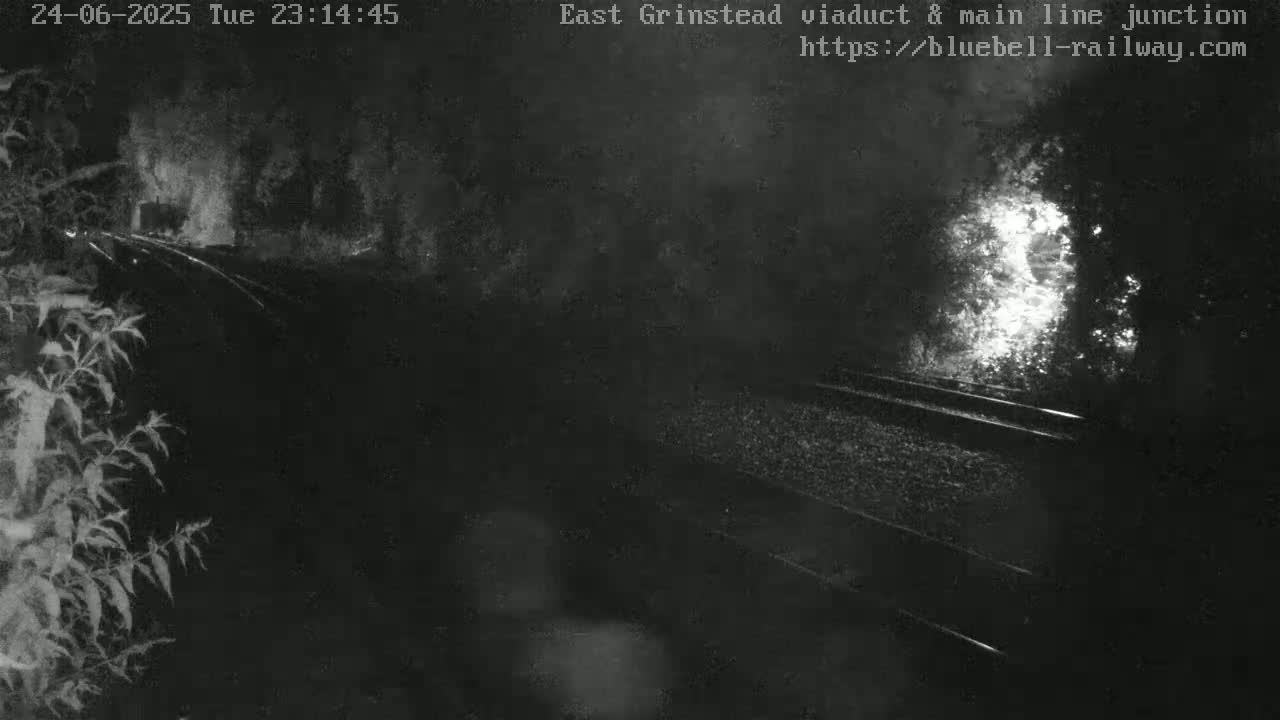 East Grinstead Station , Bluebell Railway,  Main Line Junction Viaduct North Live Cam - Mid Sussex, East Sussex, South East, England, United Kingdom