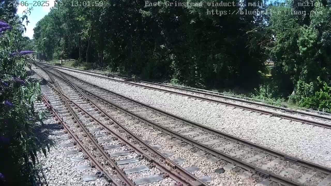 East Grinstead Station , Bluebell Railway,  Main Line Junction Viaduct North Live Cam - Mid Sussex, East Sussex, South East, England, United Kingdom