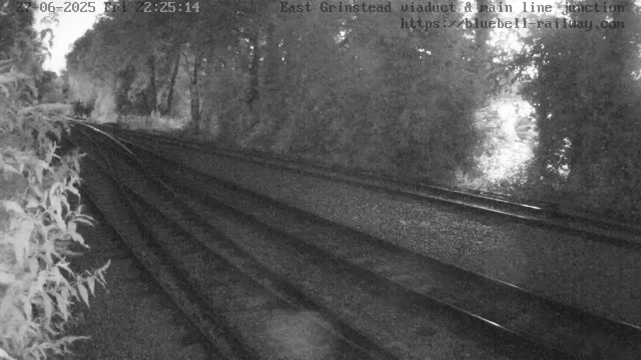 East Grinstead Station , Bluebell Railway,  Main Line Junction Viaduct North Live Cam - Mid Sussex, East Sussex, South East, England, United Kingdom