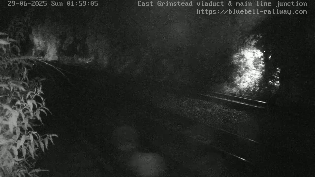 East Grinstead Station , Bluebell Railway,  Main Line Junction Viaduct North Live Cam - Mid Sussex, East Sussex, South East, England, United Kingdom