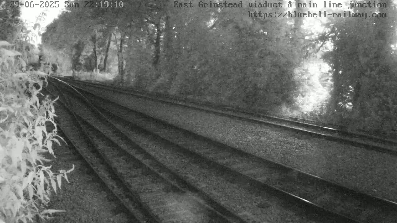 East Grinstead Station , Bluebell Railway,  Main Line Junction Viaduct North Live Cam - Mid Sussex, East Sussex, South East, England, United Kingdom