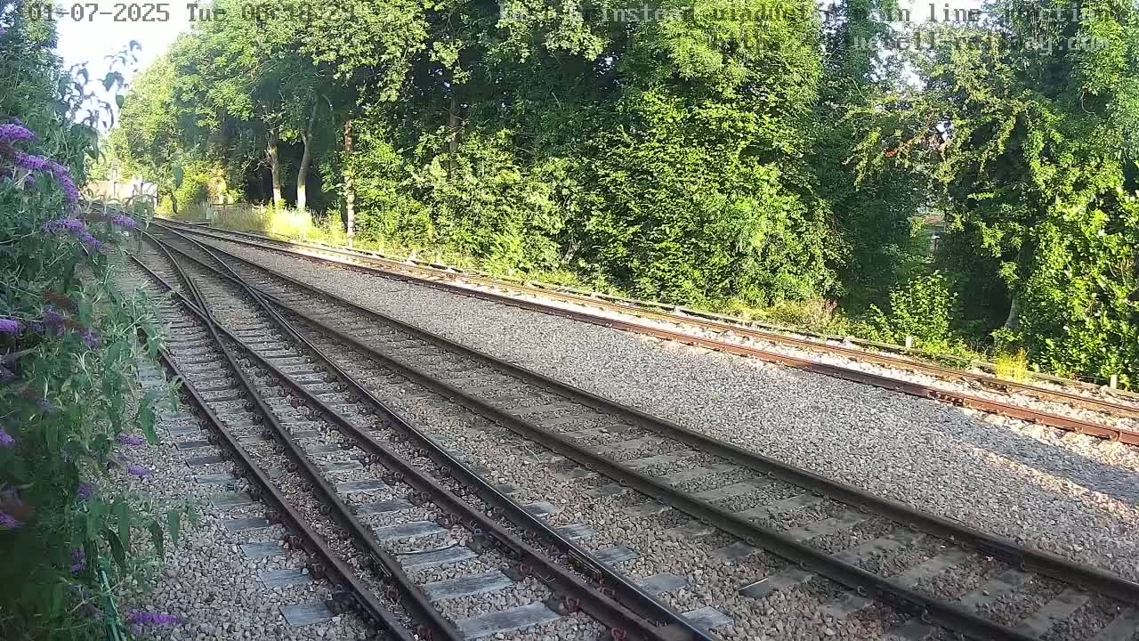 East Grinstead Station , Bluebell Railway,  Main Line Junction Viaduct North Live Cam - Mid Sussex, East Sussex, South East, England, United Kingdom