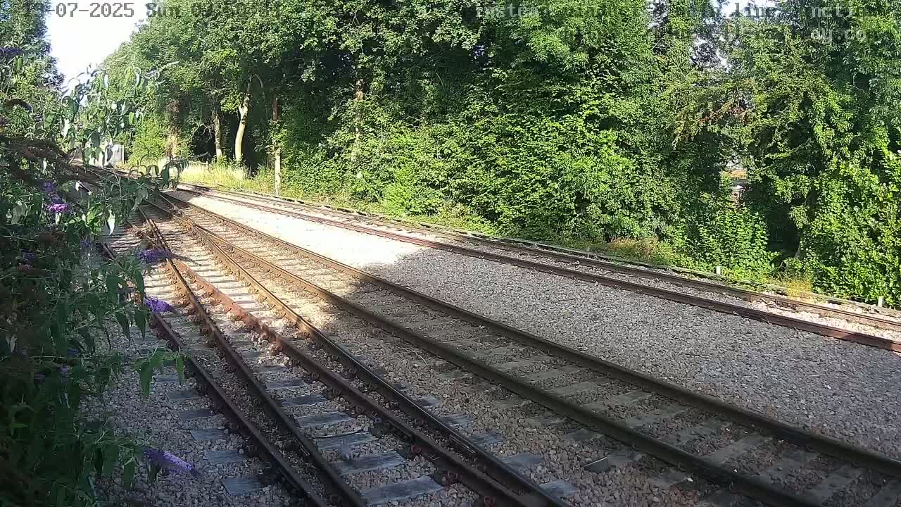 East Grinstead Station , Bluebell Railway,  Main Line Junction Viaduct North Live Cam - Mid Sussex, East Sussex, South East, England, United Kingdom