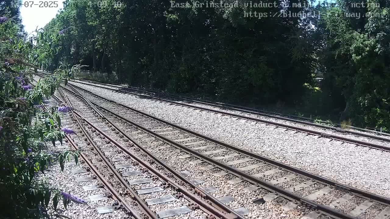 East Grinstead Station , Bluebell Railway,  Main Line Junction Viaduct North Live Cam - Mid Sussex, East Sussex, South East, England, United Kingdom