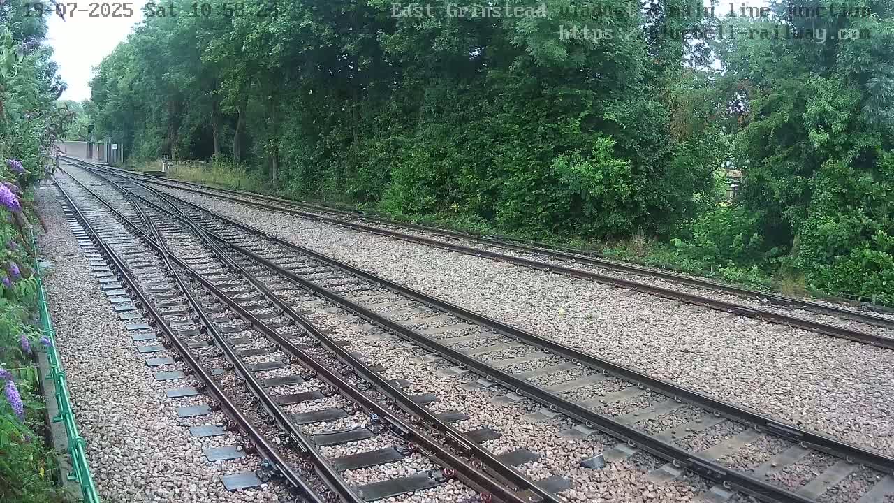 East Grinstead Station , Bluebell Railway,  Main Line Junction Viaduct North Live Cam - Mid Sussex, East Sussex, South East, England, United Kingdom