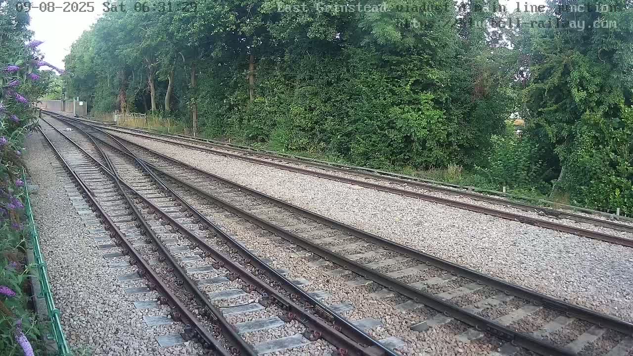 East Grinstead Station , Bluebell Railway,  Main Line Junction Viaduct North Live Cam - Mid Sussex, East Sussex, South East, England, United Kingdom