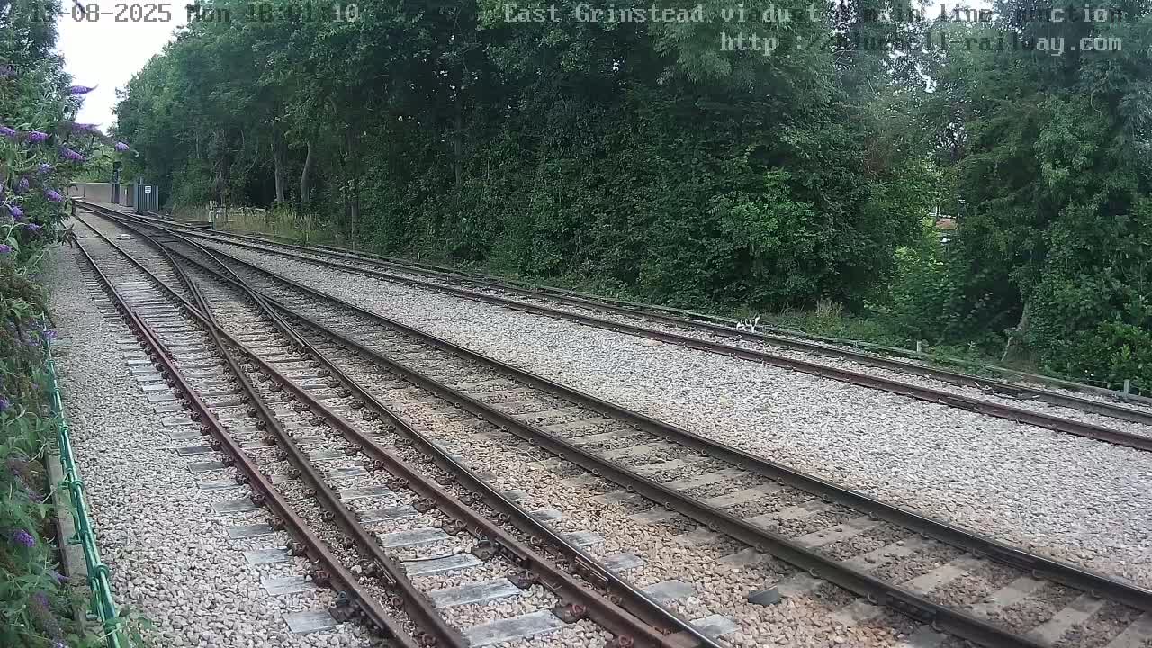 East Grinstead Station , Bluebell Railway,  Main Line Junction Viaduct North Live Cam - Mid Sussex, East Sussex, South East, England, United Kingdom
