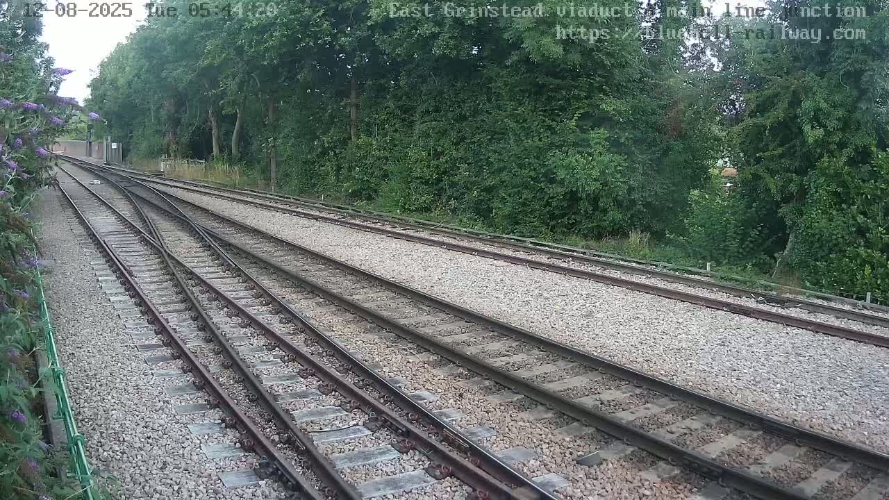 East Grinstead Station , Bluebell Railway,  Main Line Junction Viaduct North Live Cam - Mid Sussex, East Sussex, South East, England, United Kingdom