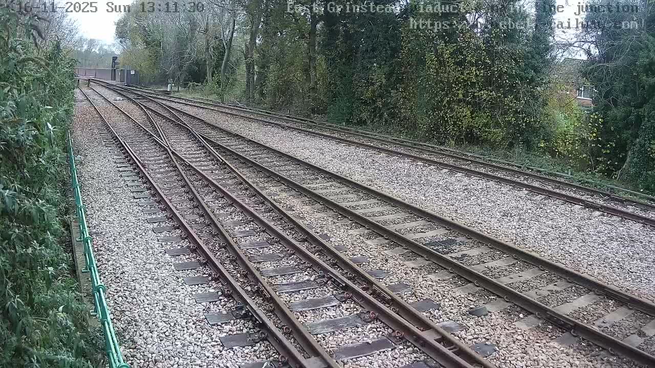 East Grinstead Station , Bluebell Railway,  Main Line Junction Viaduct North Live Cam - Mid Sussex, East Sussex, South East, England, United Kingdom
