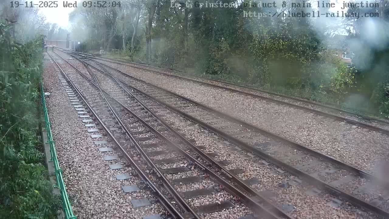 East Grinstead Station , Bluebell Railway,  Main Line Junction Viaduct North Live Cam - Mid Sussex, East Sussex, South East, England, United Kingdom