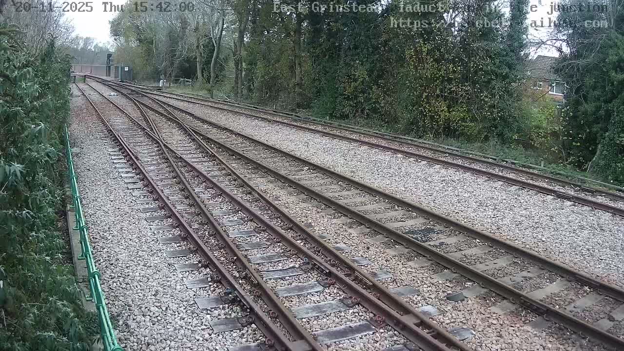 East Grinstead Station , Bluebell Railway,  Main Line Junction Viaduct North Live Cam - Mid Sussex, East Sussex, South East, England, United Kingdom