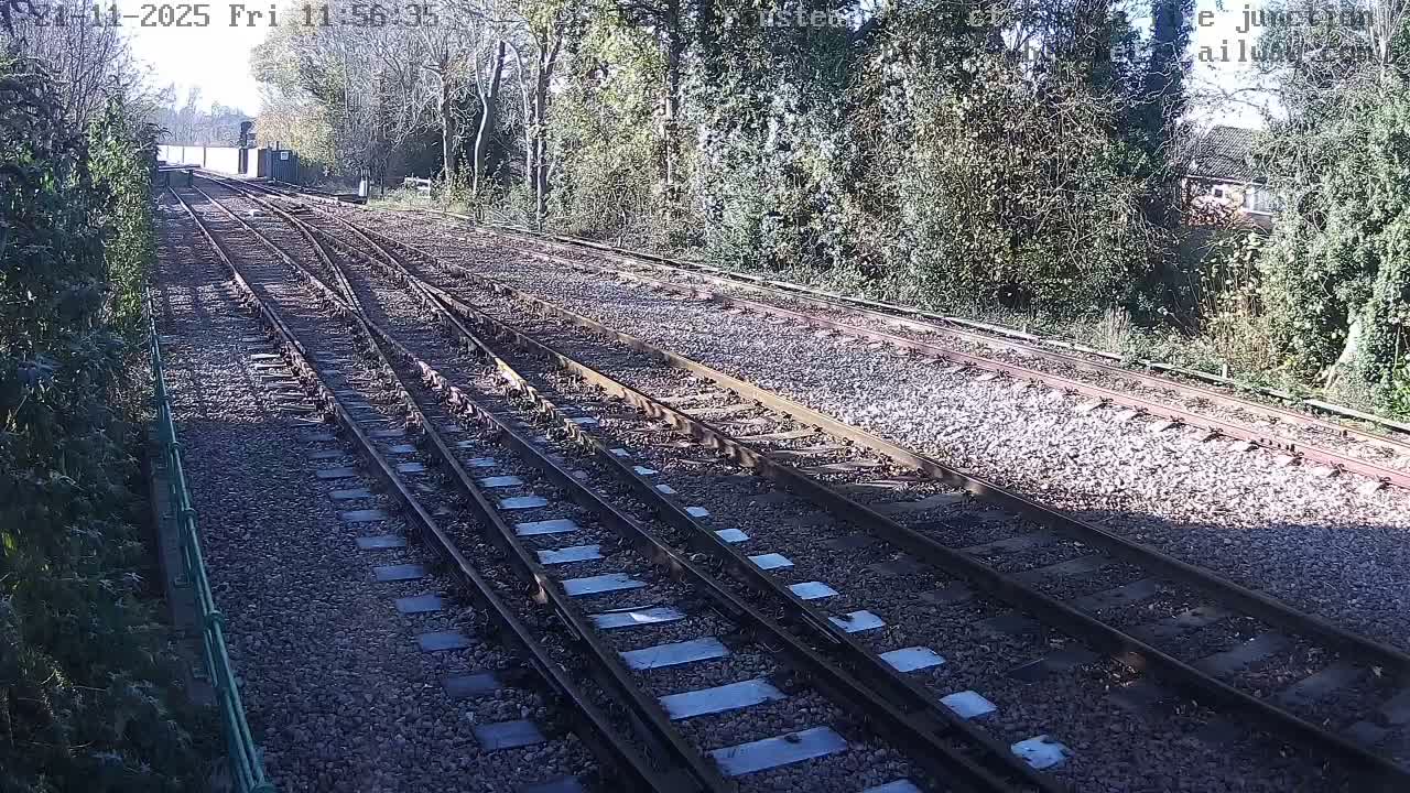 East Grinstead Station , Bluebell Railway,  Main Line Junction Viaduct North Live Cam - Mid Sussex, East Sussex, South East, England, United Kingdom