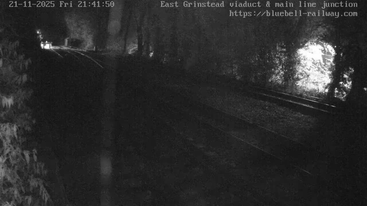East Grinstead Station , Bluebell Railway,  Main Line Junction Viaduct North Live Cam - Mid Sussex, East Sussex, South East, England, United Kingdom