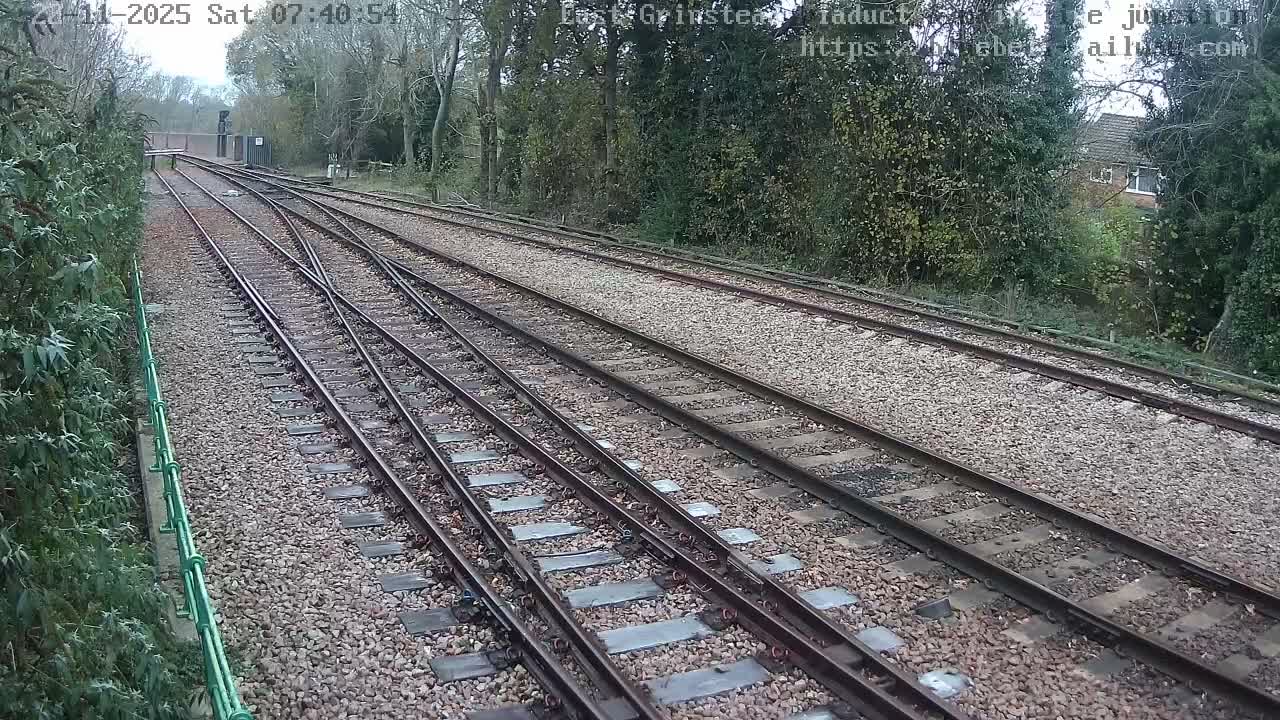 East Grinstead Station , Bluebell Railway,  Main Line Junction Viaduct North Live Cam - Mid Sussex, East Sussex, South East, England, United Kingdom
