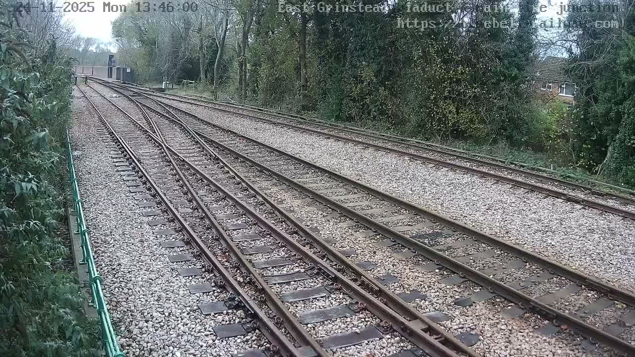 East Grinstead Station , Bluebell Railway,  Main Line Junction Viaduct North Live Cam - Mid Sussex, East Sussex, South East, England, United Kingdom