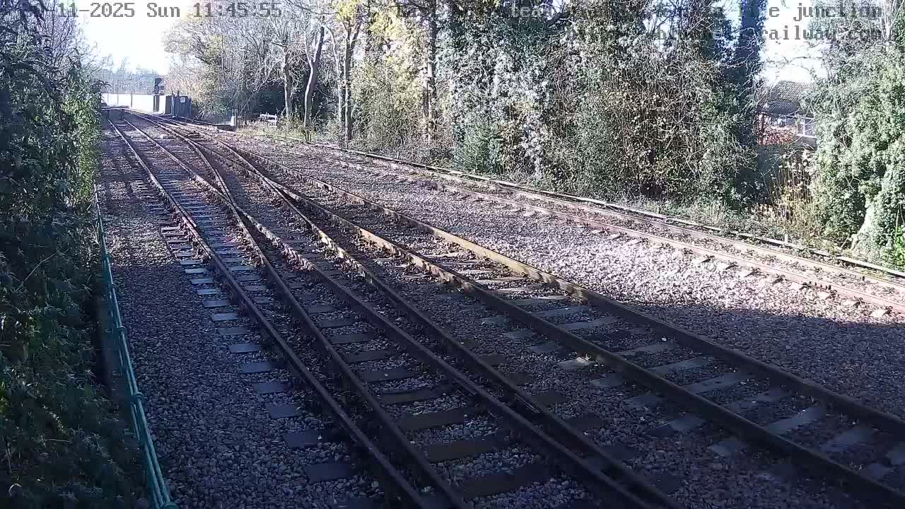 East Grinstead Station , Bluebell Railway,  Main Line Junction Viaduct North Live Cam - Mid Sussex, East Sussex, South East, England, United Kingdom