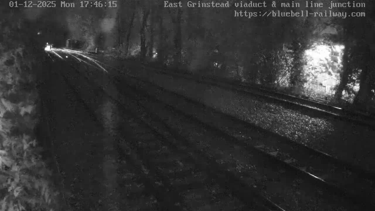 East Grinstead Station , Bluebell Railway,  Main Line Junction Viaduct North Live Cam - Mid Sussex, East Sussex, South East, England, United Kingdom